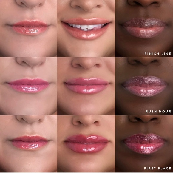 Laura Geller FINISH LINE Treat-n-Go Tinted Lip Oil | NEW | Neutral Pink Treat&Go - Picture 5 of 12